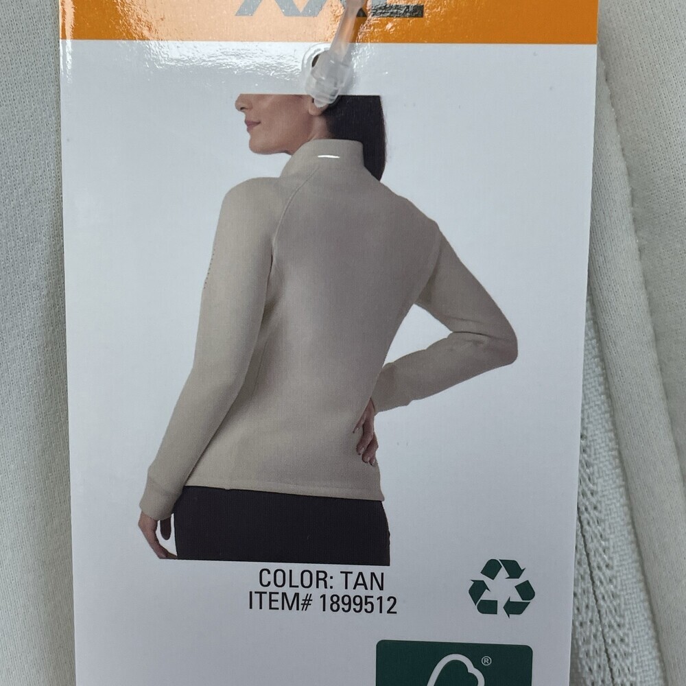 32 Degrees Women's XXL Activewear Jacket Tan Polyester Spandex H0169 - Picture 4 of 6